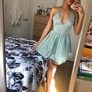 Bebe fit and flare dress